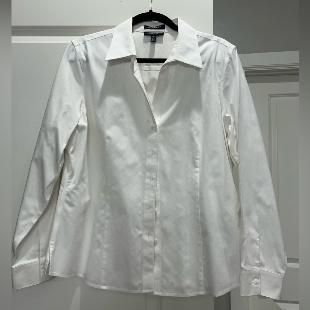 White longsleeve button down NWOT